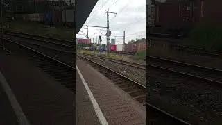 Deutschland Zug national Express nach Krefeld HBF поезда в Германии , город Кёльн 2025 июль 5