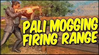 PALI MOGGING ALL OVER FIRING RANGE!! COD BLACKOUT SNIPER MOG SOLO WIN!