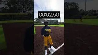 Speed running sliding mitts before gta 6 is crazy⚡️ #baseball #mlb #bananaball #evoshield