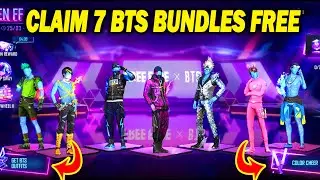 How to complete BTS event || Claim BTS bundle free || free fire Gen event || BTS Event Free Rewards