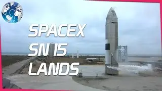 SpaceX Starship SN15 launch and Landing