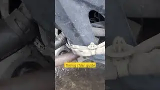 click125 timing chain guide broken. #highlights #everyone #automobile #bike #engine