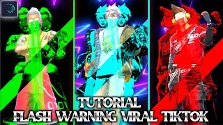 TUTORIAL PRESET ALIGHT MOTION FF | FLASH WARNING VIRAL TIKTOK | SADSCARM YT