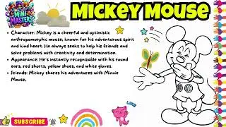 How to Draw Mickey Mouse | Easy Disney Drawing Tutorial for Kids
