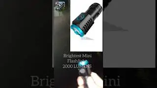 Brightest Mini Flashlight 2000 Lumens#amazon #shorts