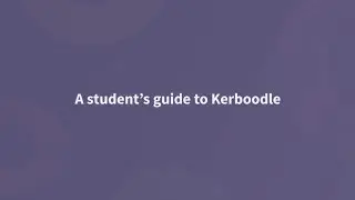 A student's guide to Kerboodle