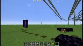 Minecraft - Building Something Like Portal and Ice Road