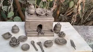 Diy|minikitchenset |claycraft ||miniature 🍮|minikitchenset |claydesignmsti||howtomake claykitchenset