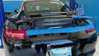 Porsche 911 (Type 991) - Engine Cover Latch Problem With Solution