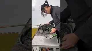 Amazing way to clean cotton candy machine #shortsvideo