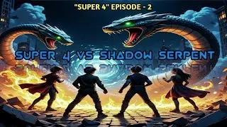 Ai super hero vs serpent monster 💀 ll 