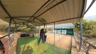#nature safari Archery section in Rs-100/person5-arrowsgiven to1-person not value for money #shorts 