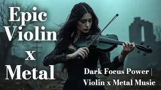 Dark Metal X Violin | Epic Instrumental Violin Metal for Dark Focus & Power | Metal Sirens AI