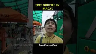 Free Bus from Macau Ferry Terminal to Major Hotels #macau