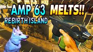 Amp 63 And GRAU Melt On Rebirth Island! ( Warzone - Alcatraz ) Best Amp 63 Loadout!
