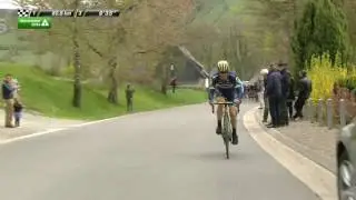 Gerrans attacks - Li&egrave;ge-Bastogne-Li&egrave;ge 2017