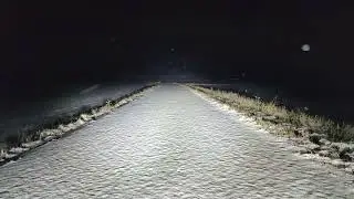 Viklight Ymer Pro vs. Skoda Superb 2017 standard head light.