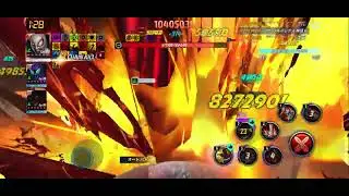 Tier4  マイルズ　| アライアンスバトル　ハード（熱傷）　|  強力審判　|  MARVEL future fight  |  MFF