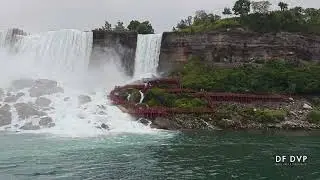 Niagara City Cruises (like maid of the mist) but on the Canadian side