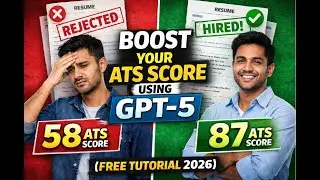Build Your Resume with GPT-5 (Free) | Beat ATS & Get More Interviews (2026)
