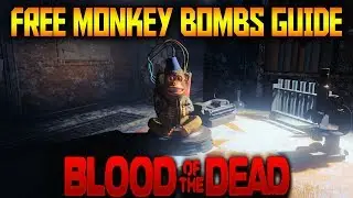 Blood of the Dead - Free Monkey Bombs Easter Egg Guide (Black Ops 4 Zombies)