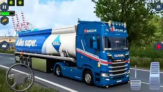 India Oil Tanker Game 2025: Euro Oil Tanker Simulator - Android Gameplay