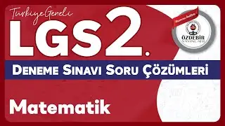 Aralık 2025 - LGS 2. Deneme Sınavı MATEMATİK Çözüm Videoları
