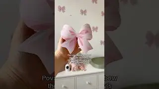 Bow wall stickers 🎀💕 #nursery #kidsroom #wallpaper