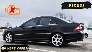 Я устранил самую большую проблему на Mercedes C230!