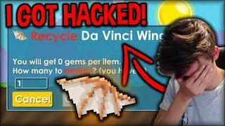 МОЙ АККАУНТ ВЗЛОМАН (Lost Da Vinci Wings) | Growtopia