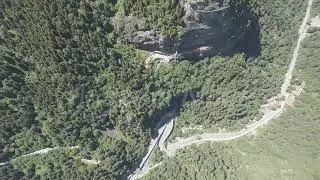 D-Log M. Altindere, Trabzon Province, Turkey. Sumela Monastery. Altindere Valley Park. Coniferous...