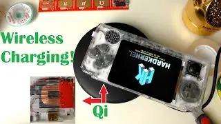 ODROID-GO Advance Wireless Charging Mod