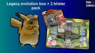 Legacy evolution box + Entei 3 blister pack opening