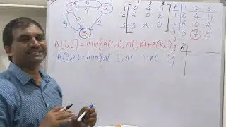 All Pair Shortest Path Problems , Algorithm using Dynamic Programming -Floyd Warshall Algorithm-DAA-