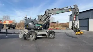 K&ouml;p Gr&auml;vmaskin Liebherr A 914 Compact med tiltrotator, styrsystem och vagn p&aring; Klaravik