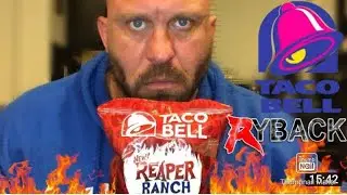 Taco Bell Reaper Ranch Tortilla Chips Food Review   Ryback Has Heat