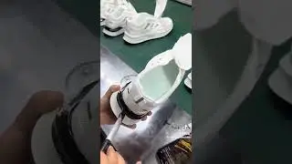 Skill or Precision... #machine #footwear #factory #industrial