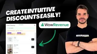WowRevenue - create INTUITIVE discounts EASILY!