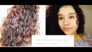 My Deva Curl Routine (from a liscensed cosmetologist) 💚