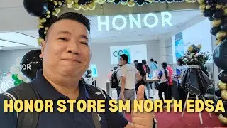 HONOR PH STORE OPENING IN SM CITY NORTH EDSA SM CYBERZONE (HANDS ON TEST HONOR MAGICBOOK X14 X15)