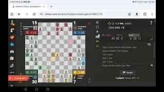 Surviving The Chaos 4 Player Chess Live