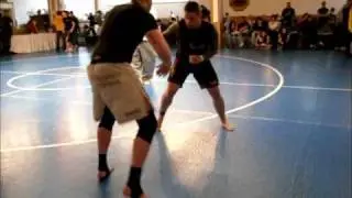 Mike Evans - Inverted Shot to Toe Hold!