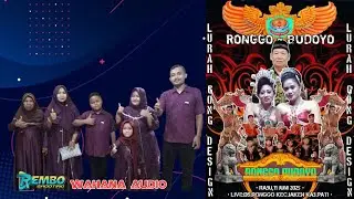 LIVE RONGGO BUDOYO DS.RONGGO JAKEN PATI 11 JUNI 2025