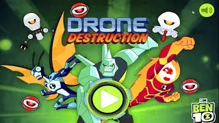 Ben 10: Drone Destruction (Cartoon Network Games)