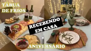 TÁBUA DE FRIOS COM VINHO | TÁBUA DE FRIOS COMO MONTAR | TÁBUA DE FRIOS SIMPLES | TÁBUA DE FRIOS