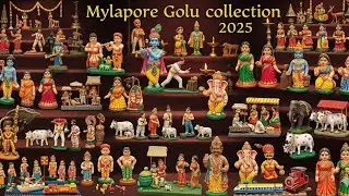 Mylapore Navaratri Golu 2025 | Golu Decoration Ideas | Tamil Festival மயிலாப்பூர் வீதி கொலு 4K