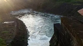 (DOWN VIEW POINT)  SINK HOLE  / DUCKBILL SPILLWAY,, Salaulim Dam, GOA