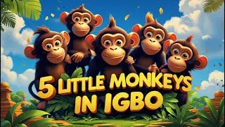 SokidzTV - 5 Little monkeys - IGBO