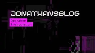 Operation Triangulation  iOS Espionage Campaign