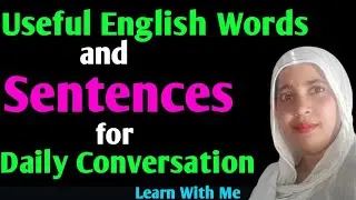 English Speaking Practice।Daily Use English Sentences। Practice English Speaking । Spoken English।
